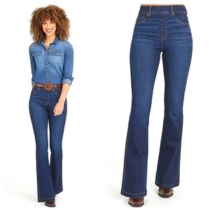 SPANX Dark Blue Flare Jeans